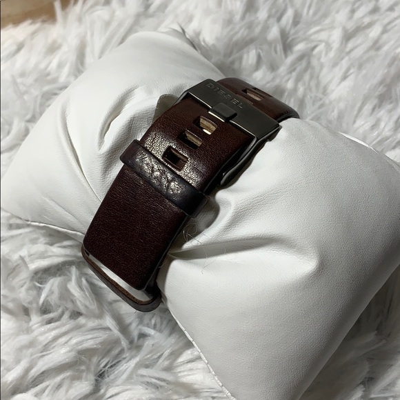 DIESEL LITTLE DADDY DUAL TIME CHRONOGRAPH STEEL - Picture 3 of 10